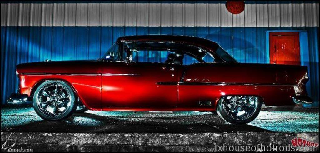 1955 Chevy Bel Air ~ Hot Rod Restomod House Of Hotrods And Classics Mansfieldtx Us 17217 