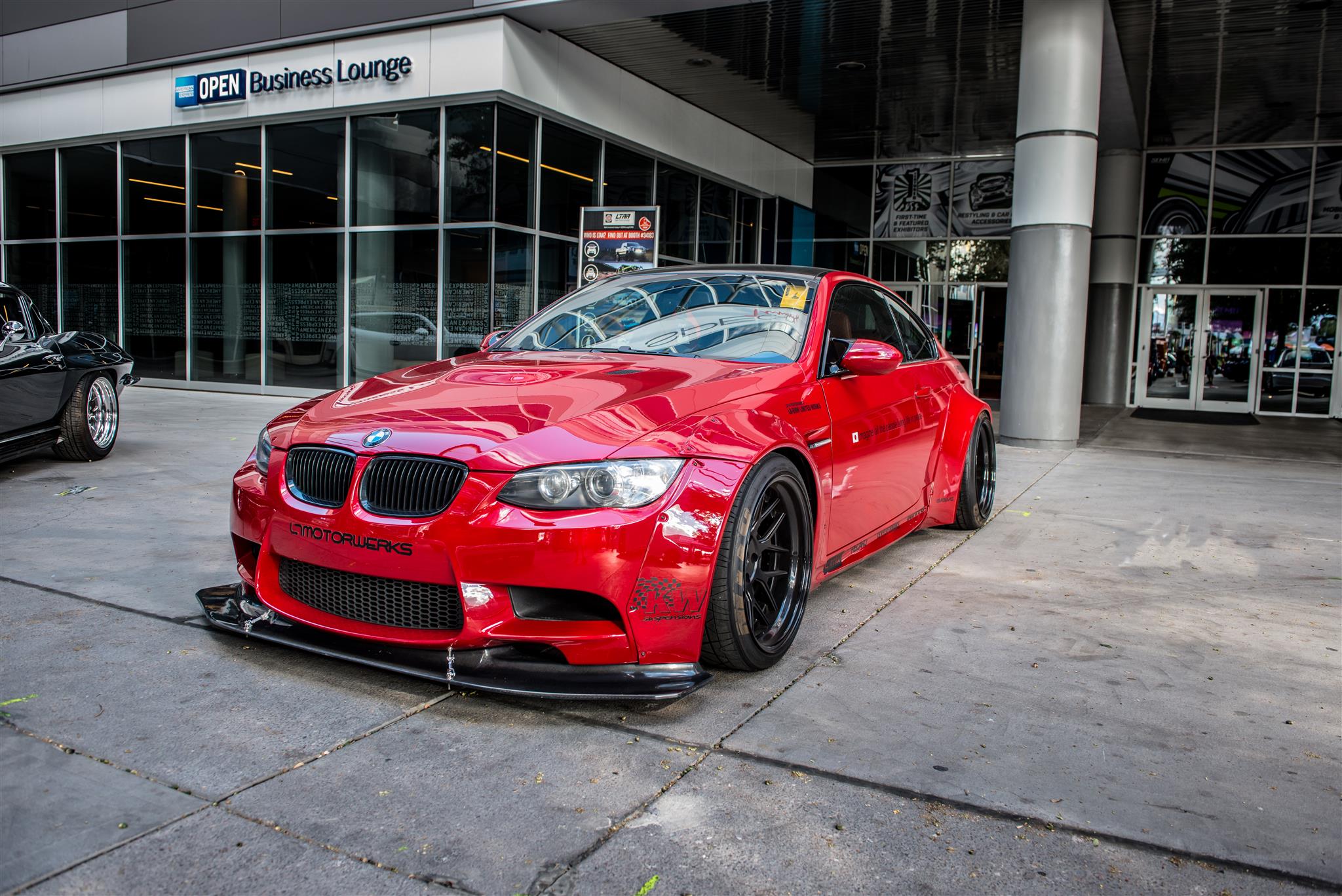 2008 BMW M3 E92 -  Nitto Invo Tires, Gloss Black Side Grilles:, Aristo Collection Sport 14 Step-lip Wheels: