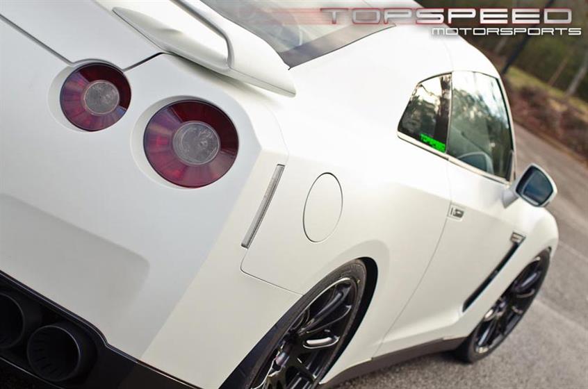 Matte White Nissan GT-R