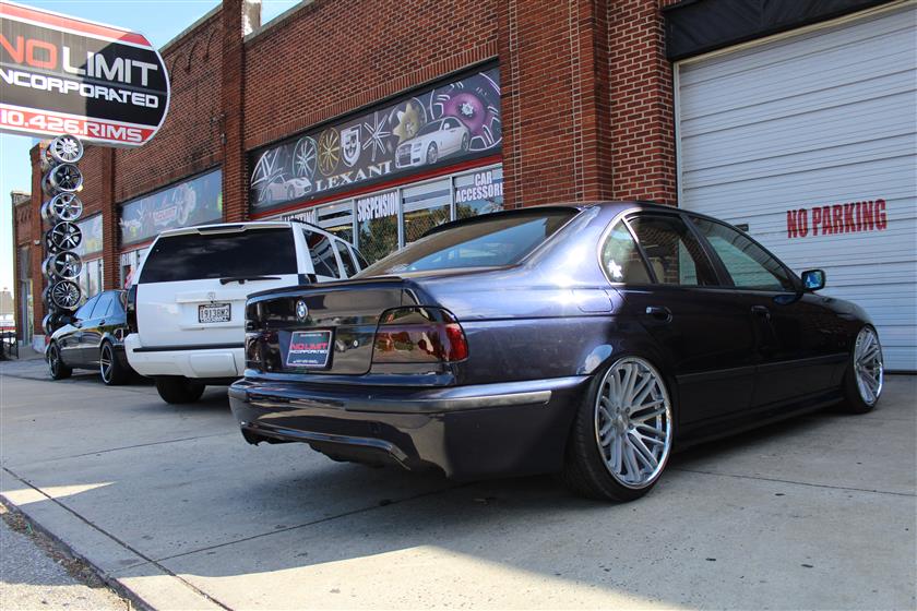 BMW 5 Series with Stance Wheels