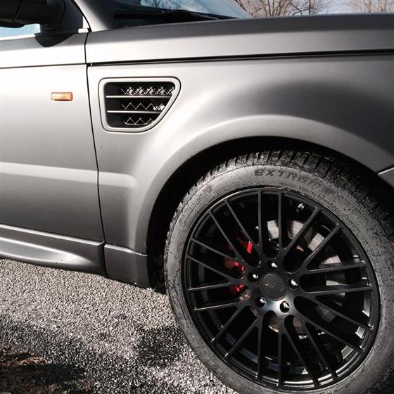 Matte Black Range Rover Sport