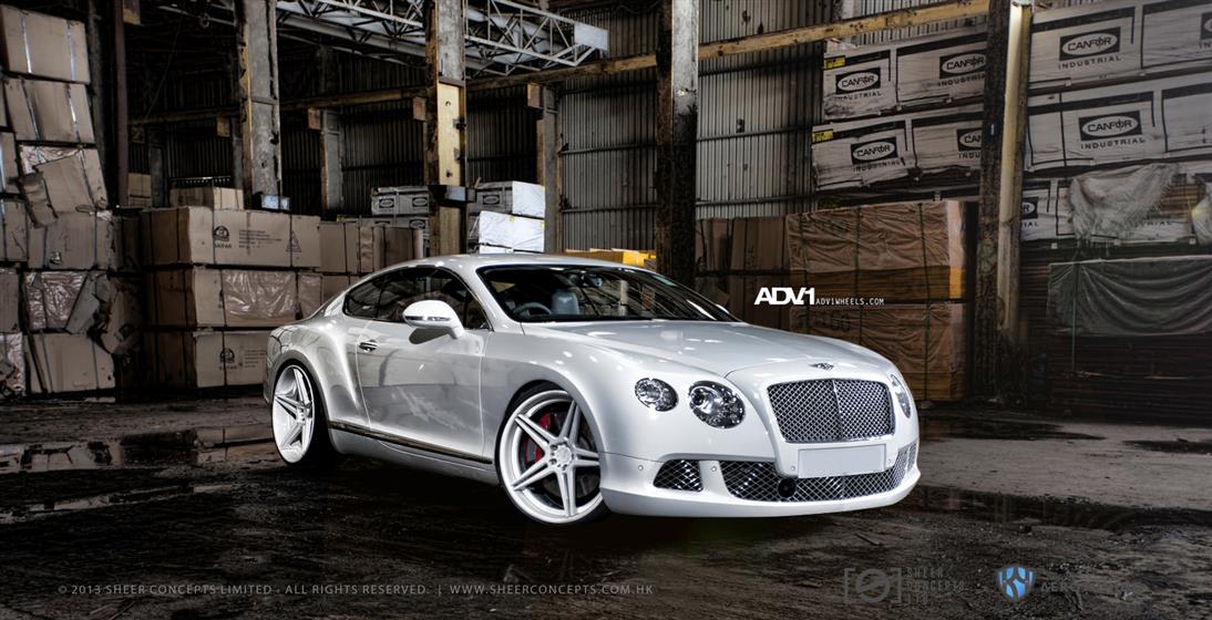 Bentley Continental GT With ADV05DC Wheels