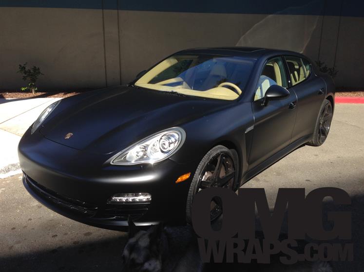 Porsche Panamera Satin Matte Wrap | OMGWraps.com in stockton , CA , US