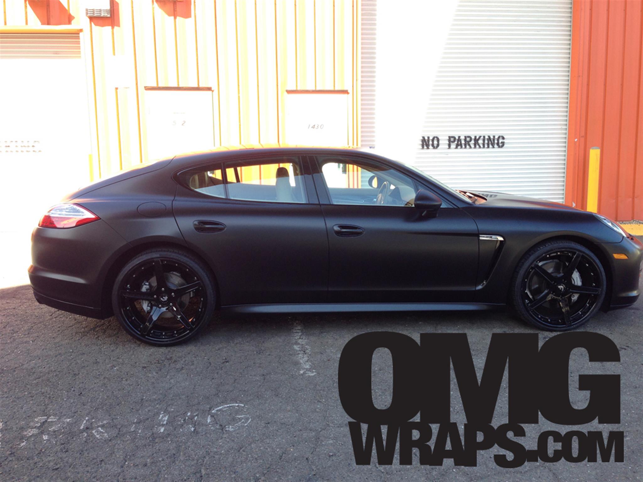 Porsche Panamera Satin Matte Wrap Stocktonca Us 75112