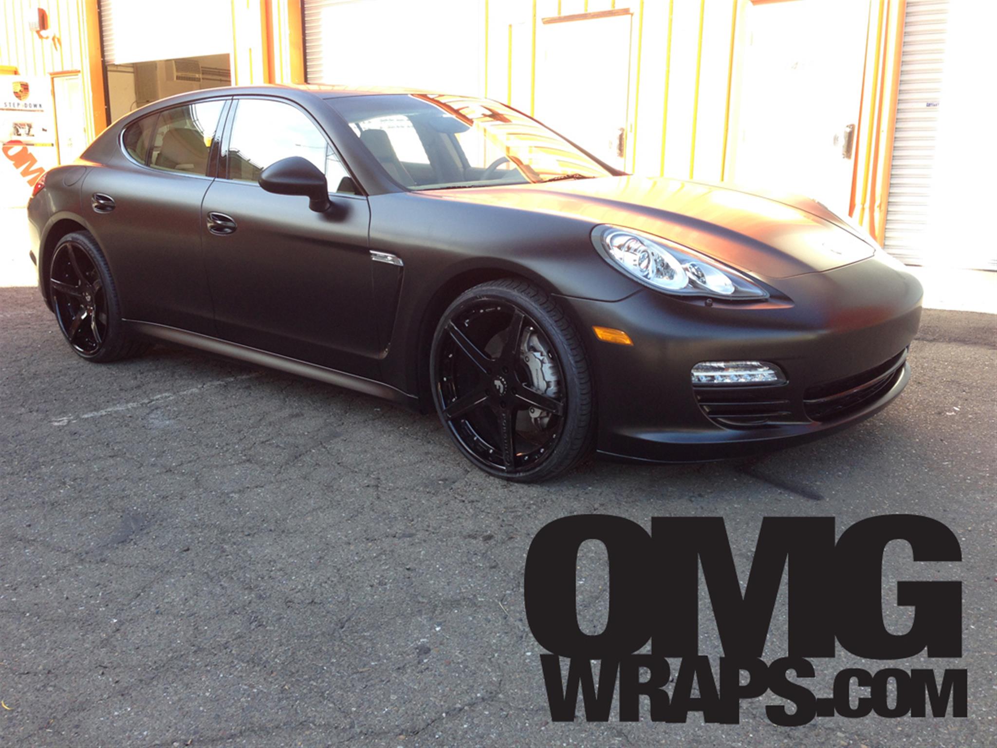 Porsche Panamera Satin Matte Wrap - OMGWraps.com - stockton,CA ,US - #75118