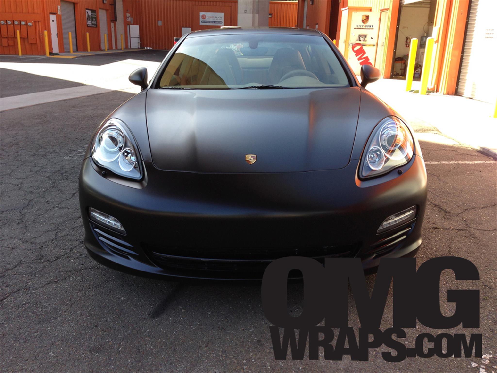 Porsche Panamera Satin Matte Wrap - OMGWraps.com - stockton,CA ,US - #75117