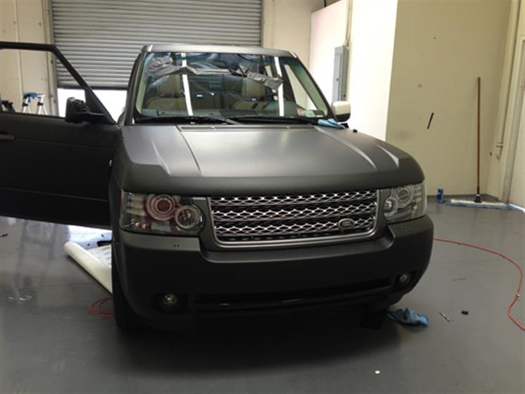 Range Rover Matte Black Wrap