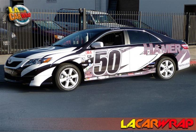 HamerToyota LA Car Wrap in Los Angeles , CA , US