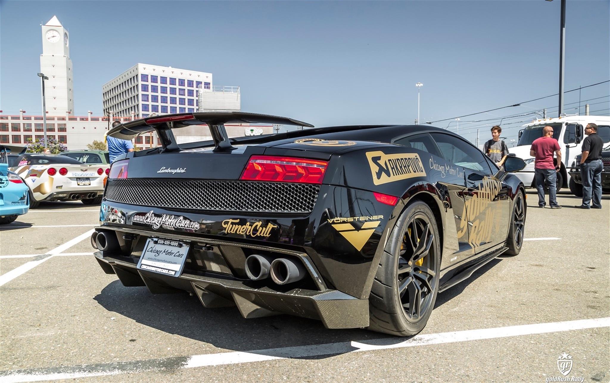 Black Lamborghini Gallardo - goldRush Rally - San Diego-Carlsbad-San ...