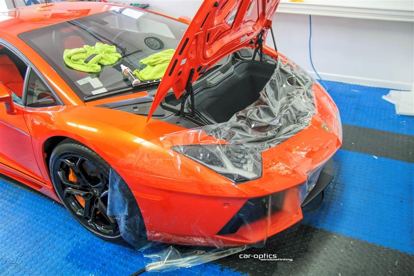Lamborghini Aventador PPF Wrap