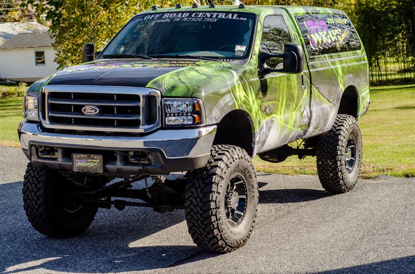717 Wraps Ford Truck