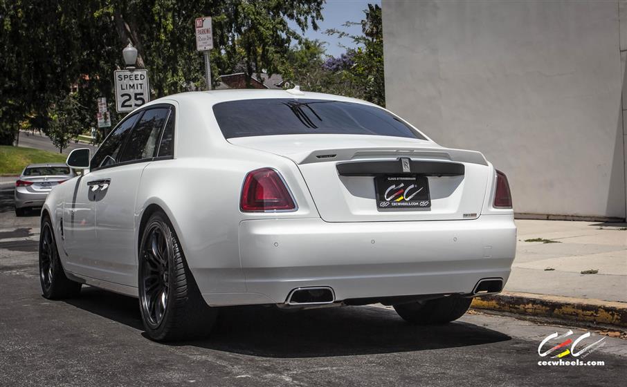 Rolls Royce Ghost with Custom Wheels