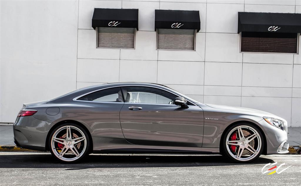 Mercedes-Benz S65 AMG Coupe with Custom Wheels - CEC - Los Angeles,CA ...