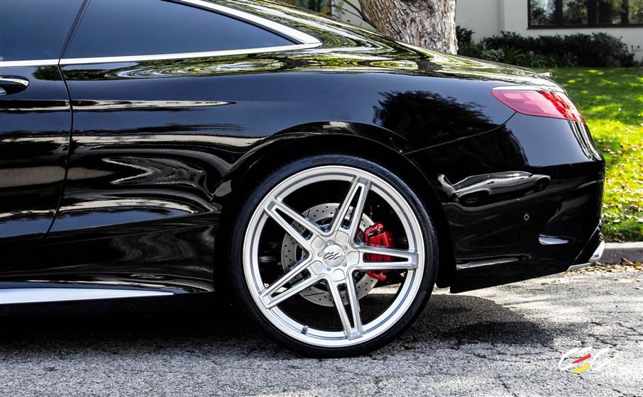 Mercedes-Benz S63 AMG Coupe with Custom Wheels