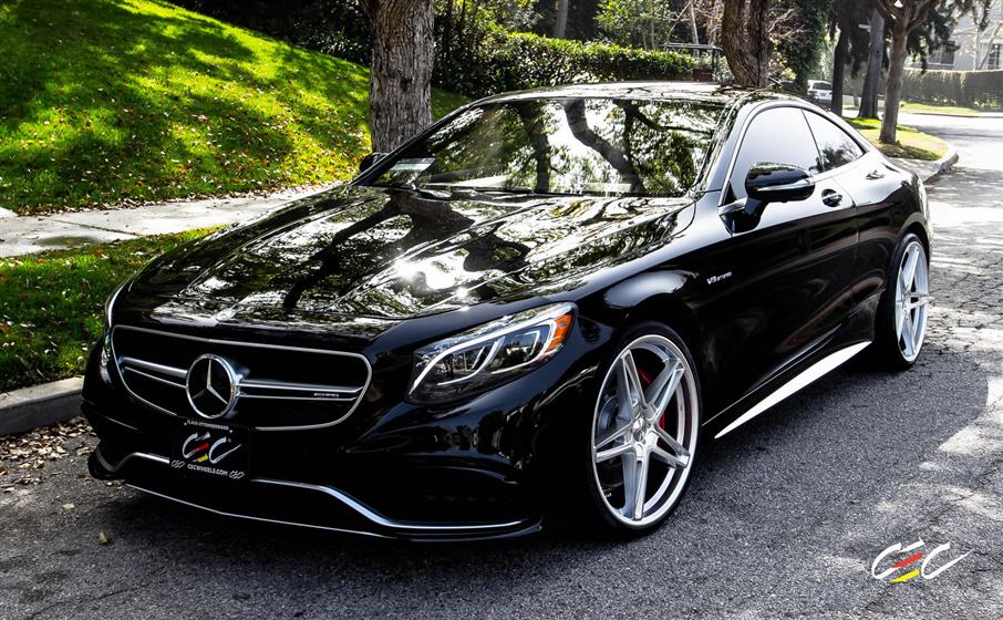 Mercedes-Benz S63 AMG Coupe with Custom Wheels