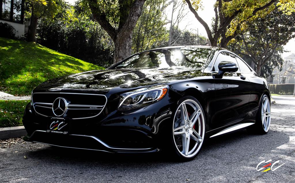 Mercedes-Benz S63 AMG Coupe with Custom Wheels - CEC - Los Angeles,CA ...