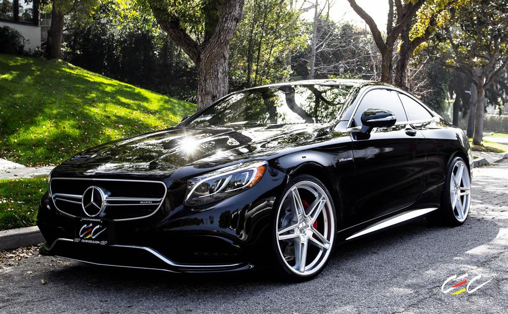 Mercedes-Benz S63 AMG Coupe with Custom Wheels - CEC - Los Angeles,CA ...