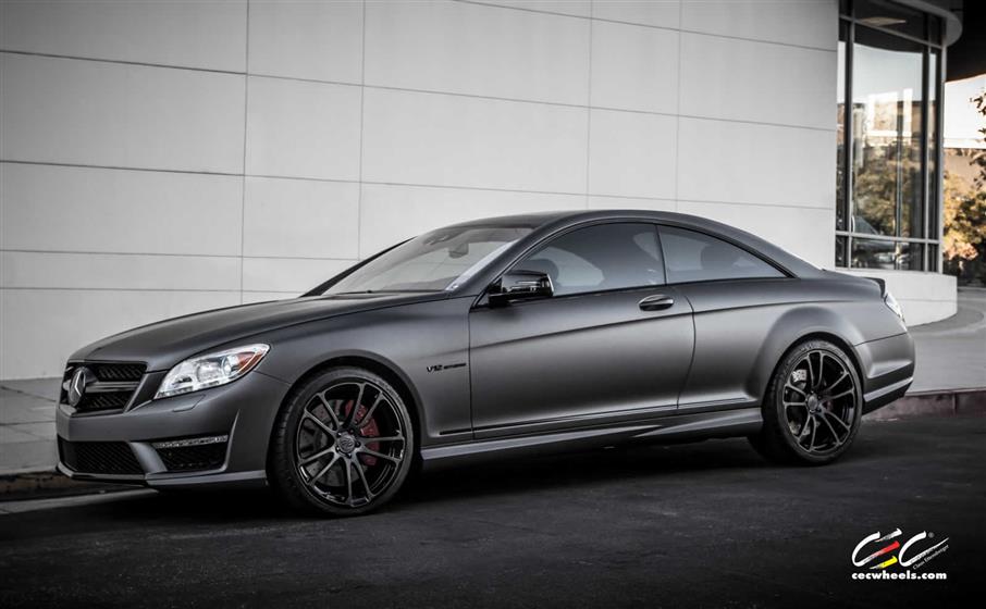Mercedes-Benz CL65 AMG with Custom Wheels