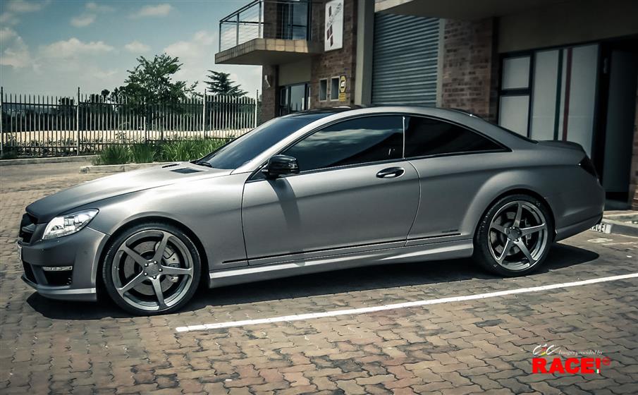 Mercedes-Benz CL63 AMG with Custom Wheels