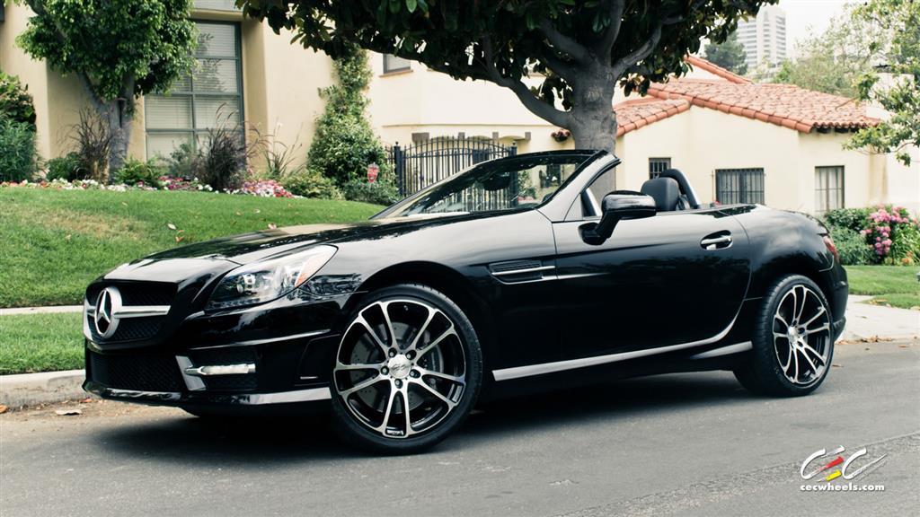 Mercedes Benz SLK with Custom Wheels - CEC - Los Angeles,CA ,US - #236431