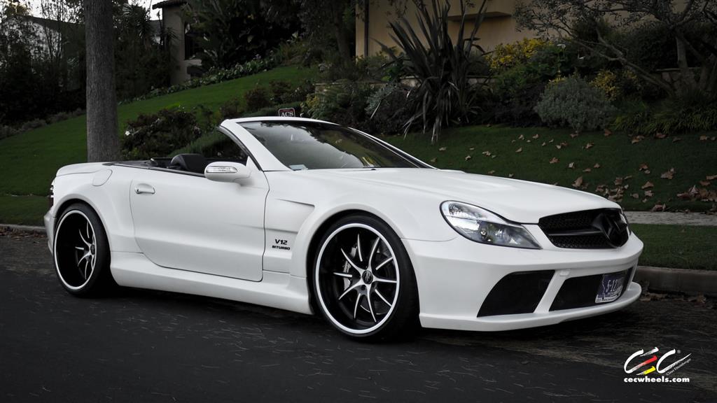 Mercedes Benz SL65 AMG with Custom Wheels - CEC - Los Angeles,CA ,US ...