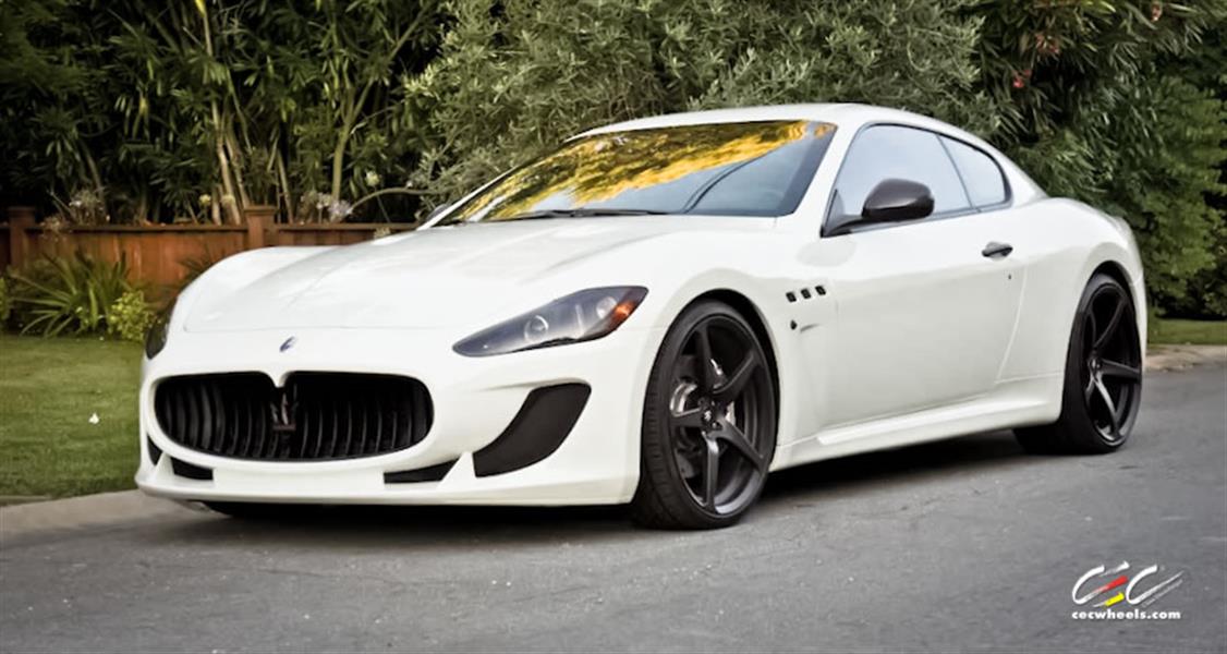 Maserati GranTurismo MC Stradale with Custom Wheel - CEC - Los Angeles ...