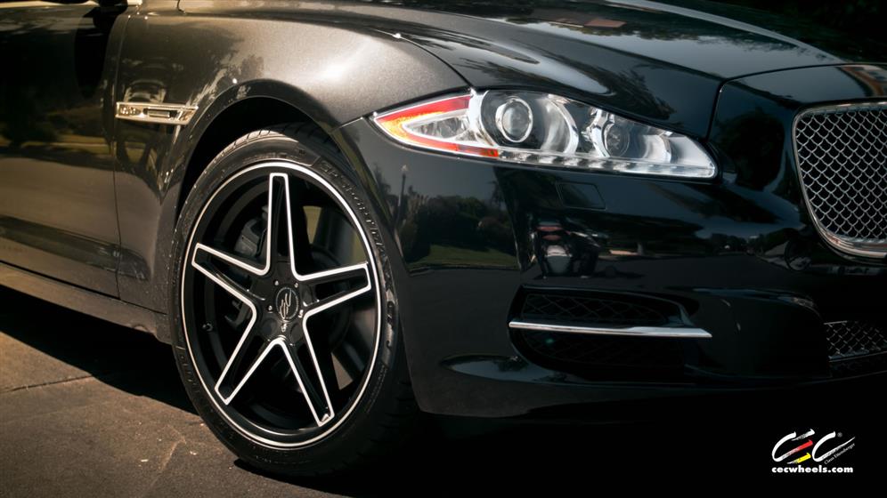Jaguar XJL with Custom Wheels