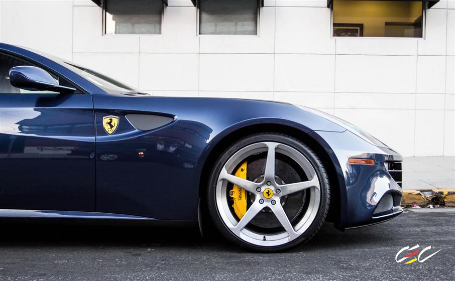 Ferrari FF with Custom Wheels