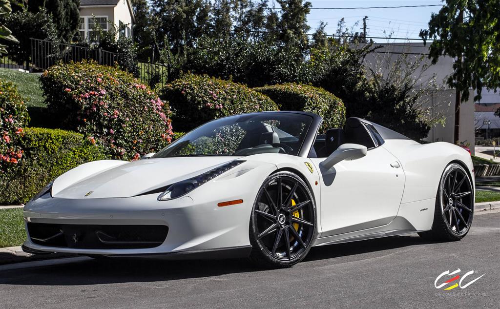 Ferrari 458 Spider with Custom Wheels - CEC - Los Angeles,CA ,US - #240461