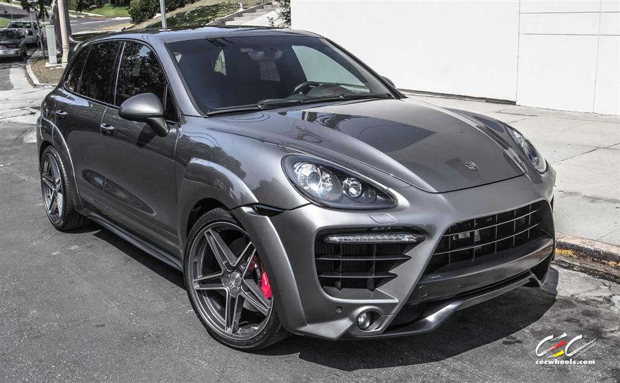 Caractere Exclusive Porsche Cayenne Turbo with Custom Whee