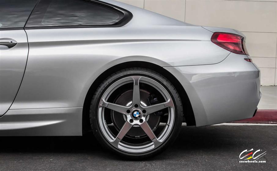 BMW 650i with Custom Wheels