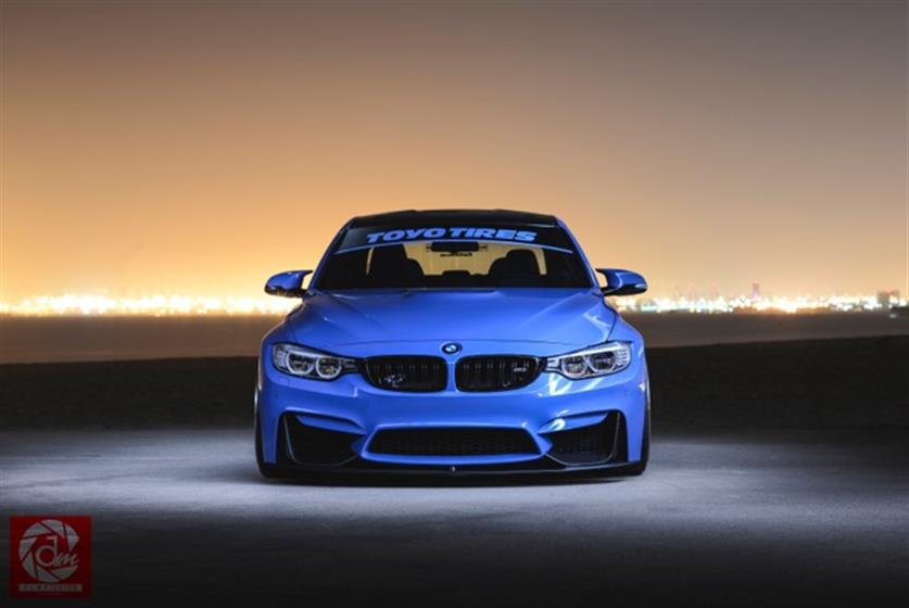 2015 Blue BMW M3