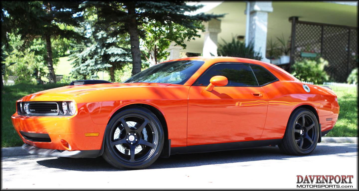 Dodge Challenger with P45S in Satin Black - HRE Wheels - Vista,CA ,US ...