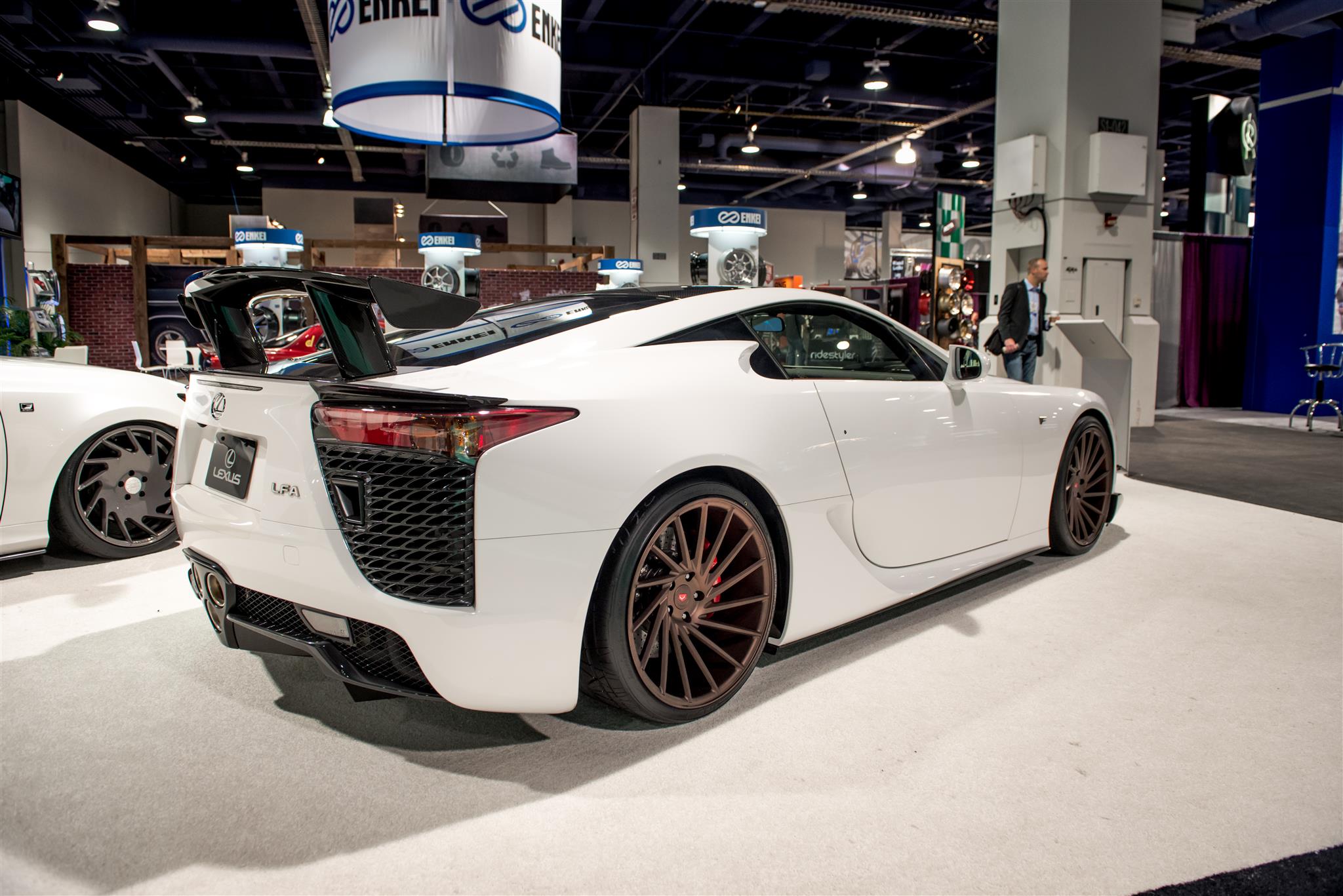2012 Lexus LFA Nürburgring edition -  Vossen Precision Series "3151" Wheels, Nitto Invo Tires:, The Nurburgring Package:,  fixed carbon fiber rear wing, The Nurburgring Package:,  fixed carbon fiber rear wing