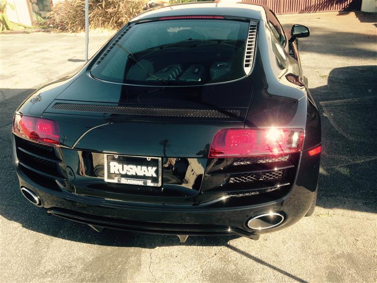 Detailed Black Audi R8