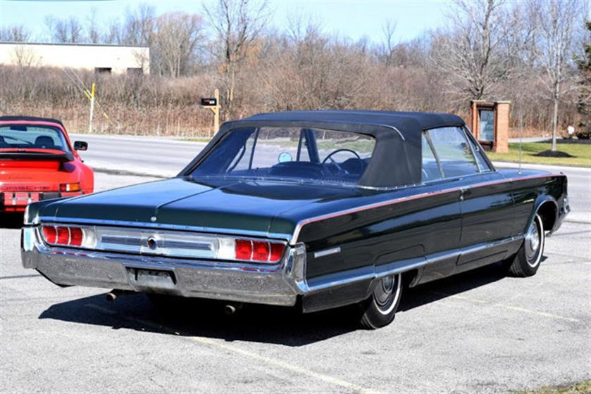 1965 Chrysler 300L Convertible $35,900  