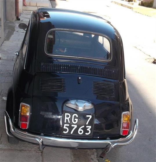 1970 Fiat 500L (Lusso) $51,500  