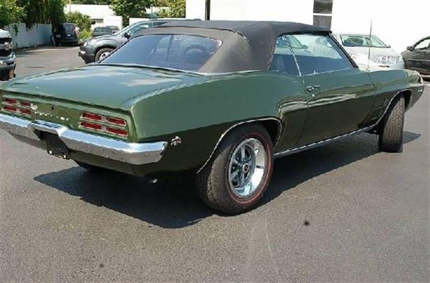 1969 Pontiac Firebird Convertible $31,500 