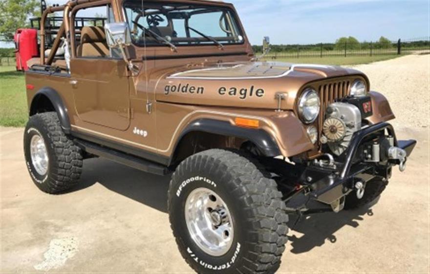 1979 Jeep CJ7 Golden Eagle $33,500  