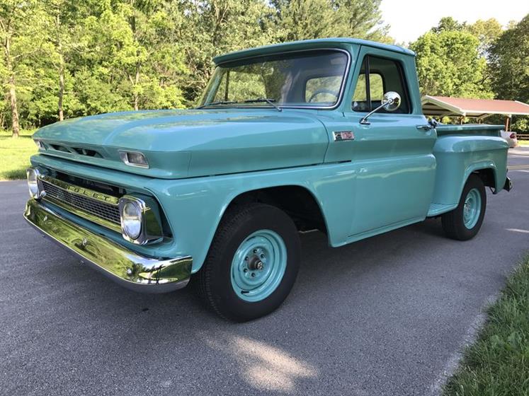 1965 Chevrolet C10 Turquoise $16,500 | Magnusson Classic Motors in ...