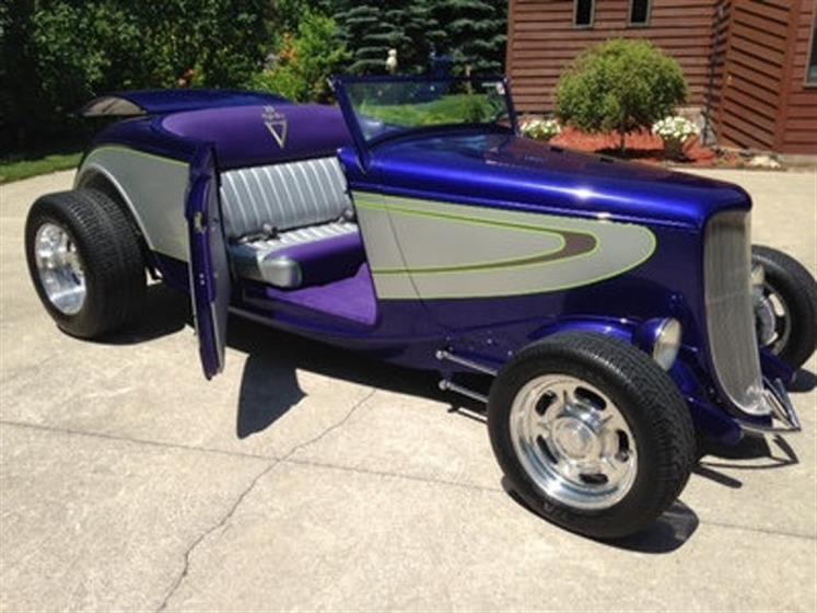 1933 Ford Hi Boy Roadster $61,500 