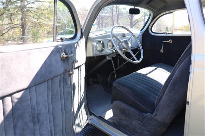 1937 Plymouth 5 Window P4 Deluxe Coupe $31,500 
