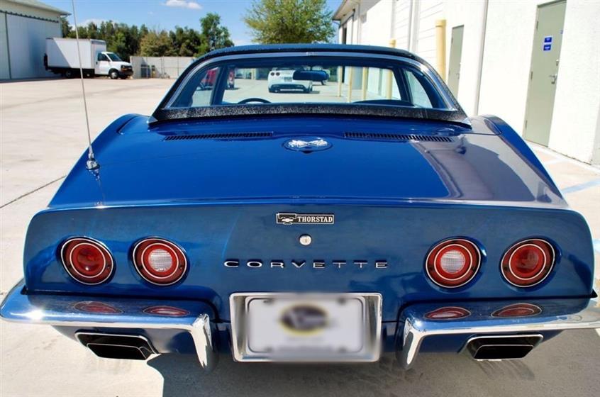 1972 Chevrolet Corvette Convertible $31,500 