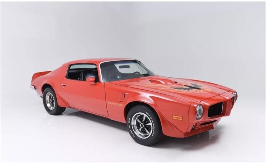 1973 Pontiac Firebird Trans Am $41,000  