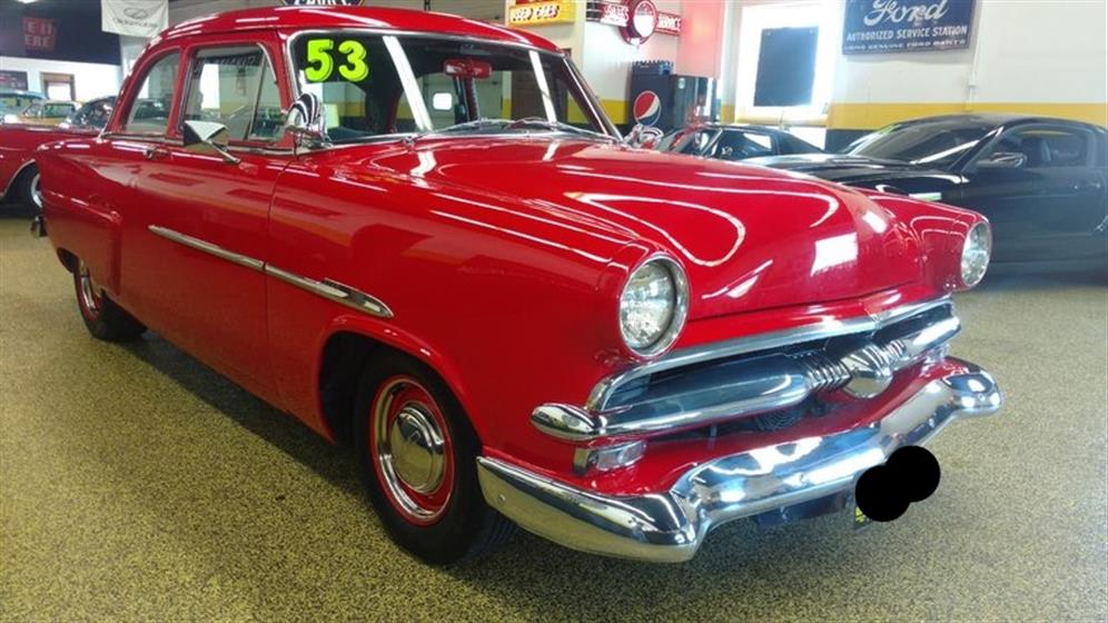 1953 Ford 2 Door Customline $25,400 | Magnusson Classic Motors in ...