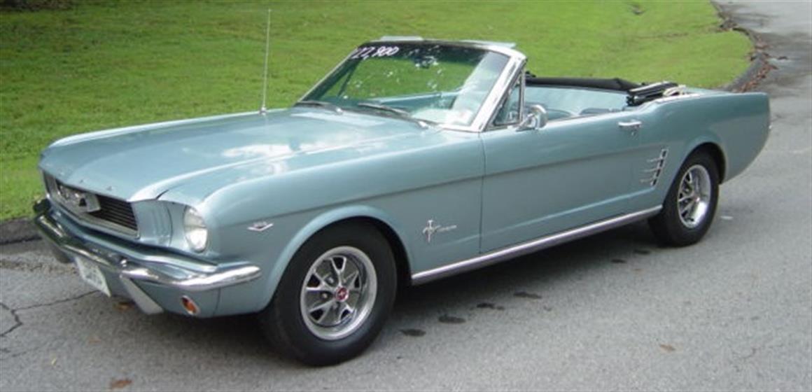 1966 Ford Mustang Convertible $22,900 