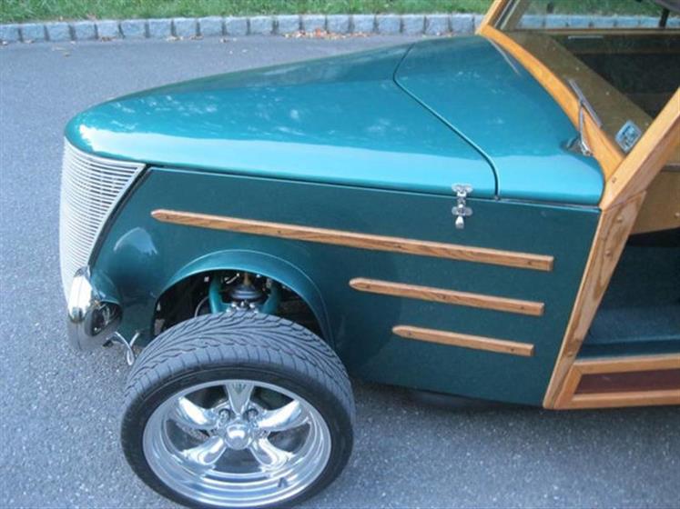 1937 Special Construction Woody Wagon $30,900  