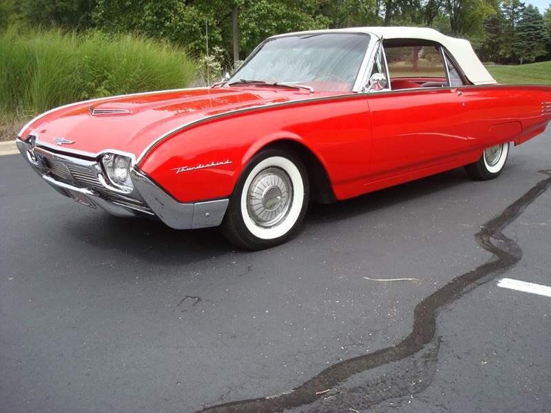 1961 Ford Thunderbird convertible $34,000