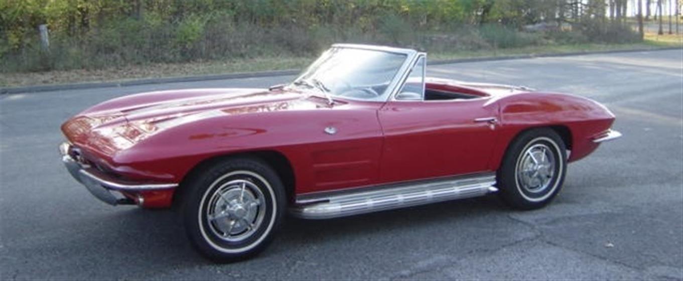 1963 Chevrolet Corvette Roadster $39,900 