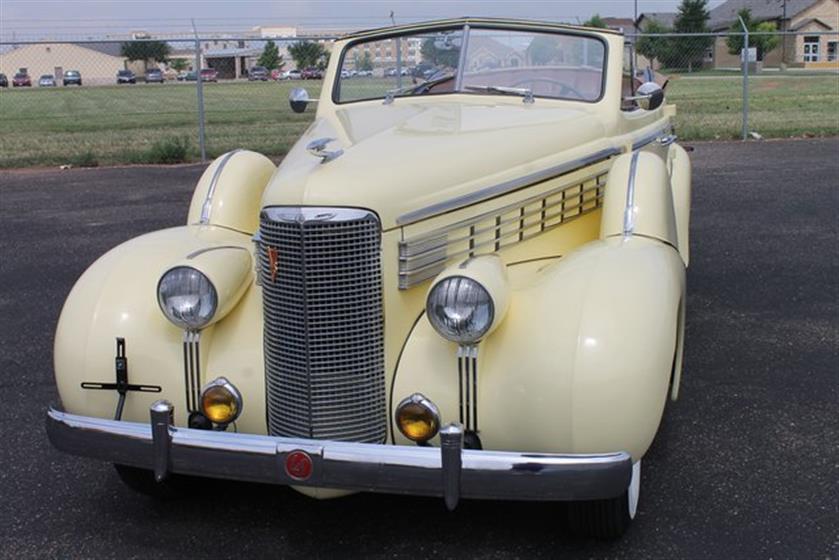 1938 LaSalle Series 50 Convertible Sedan  